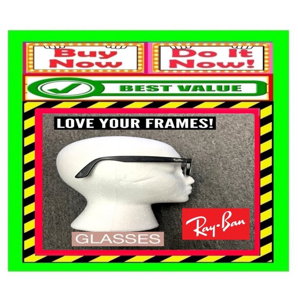 ✅🆕🚨🔴🌸S🌸A🌸L🌸E🌸🔴📢RAY BAN Designer EYEGLASSES Unisex EYEWEAR🟢BUY NOW❗💸 - Picture 3 of 16